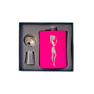 Pink Hip Flask