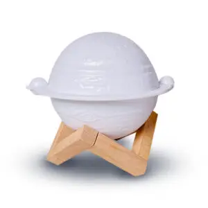 Planet Humidifier with Wooden Stand